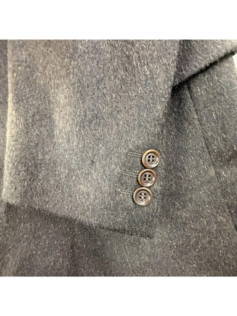 Today's Man Blazer Mens 41R Brown Cashmere Wool Tweed Sport Coat Made In Italy
